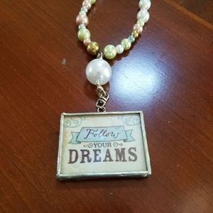 Multicolored Pearl necklace